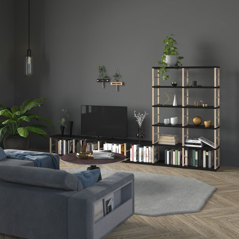 MAXX Modern Shelving Unit 2x4
