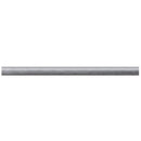Cloud Gray 0.5x12 Polished Bardiglio Nuvolato Pencil Marble Tile Trim (10 pack, 0.5 sq ft/case)