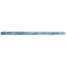 Gray 0.8x12 Polished Bardiglio Nuvolato Pencil Marble Tile Trim (10 pack, 0.667 sq ft/case)