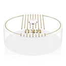 Linear Round Matzah Box by Feldart