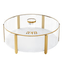 Pillar Round Matzah Box by Feldart