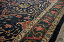 10x14 Vintage Indian Bijar Design Carpet