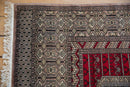 4x6 Vintage Fine Pakistani Turkmen Design Rug