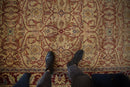 6x9 Vintage Indian Bijar Design Carpet
