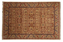 6x9 Vintage Indian Bijar Design Carpet