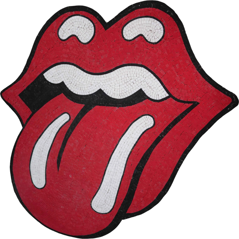 Mosaic Logo - Rolling Stones Band