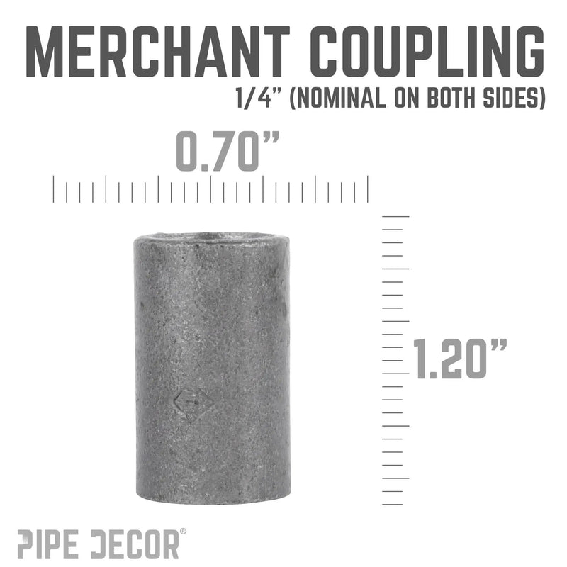 1/4 in. Black Merchant Coupling, photo 2 of 7