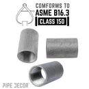 1/4 in. Black Merchant Coupling