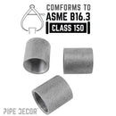 2 in. Black Merchant Coupling