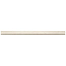 Beige 0.5x12 Polished Crema Marfil Pencil Marble Tile Trim (10 pack, 0.5 sq ft/case) - Sample