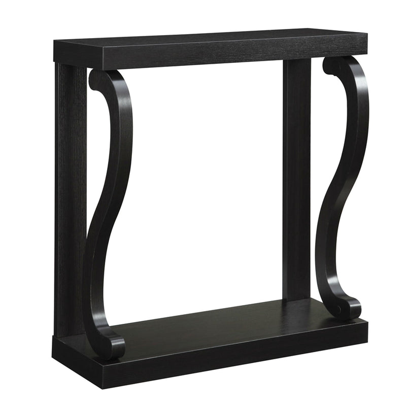 Modern Curved Legs Rich Espresso Console Table, photo 3 of 3