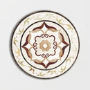 Round Aluminum Backed Multi Finish August Green Marble Medallions