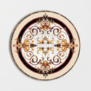 Round Aluminum Backed Multi Finish Rafael Marble Medallions