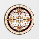 Round Aluminum Backed Multi Finish Rafael Marble Medallions