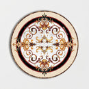 Round Aluminum Backed Multi Finish Rafael Marble Medallions