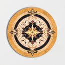 Round Aluminum Backed Multi Finish Neptune Marble Medallions