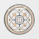 Round Aluminum Backed Multi Finish Diana Marble Medallions