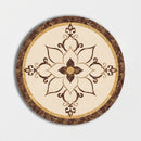 Round Aluminum Backed Multi Finish Marcus Marble Medallions
