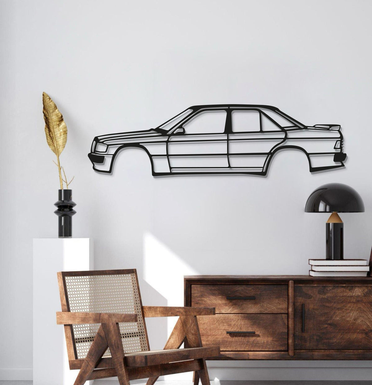 1989 190E Metal Car Wall Art - MT0221, photo 2 of 8