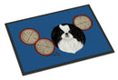 Japanese Chin Doormat Indoor Outdoor 24H X 36W Front Door Mat Rugs for Entryway, Non Slip Washable Low Pile,
