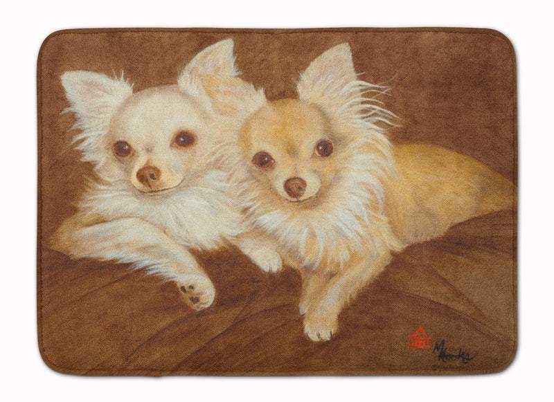 Chihuahua For the Pair Machine Washable Memory Foam Mat MH1042RUG