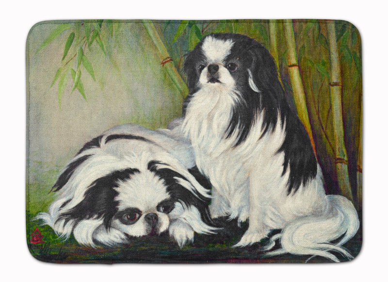 Japanese Chin Bamboo Garden Machine Washable Memory Foam Mat MH1044RUG