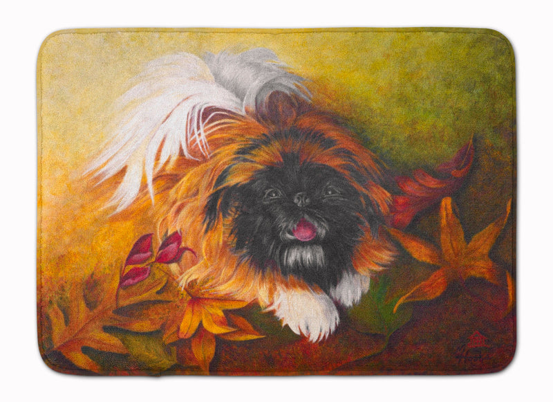 Pekingese Boogie Machine Washable Memory Foam Mat MH1046RUG