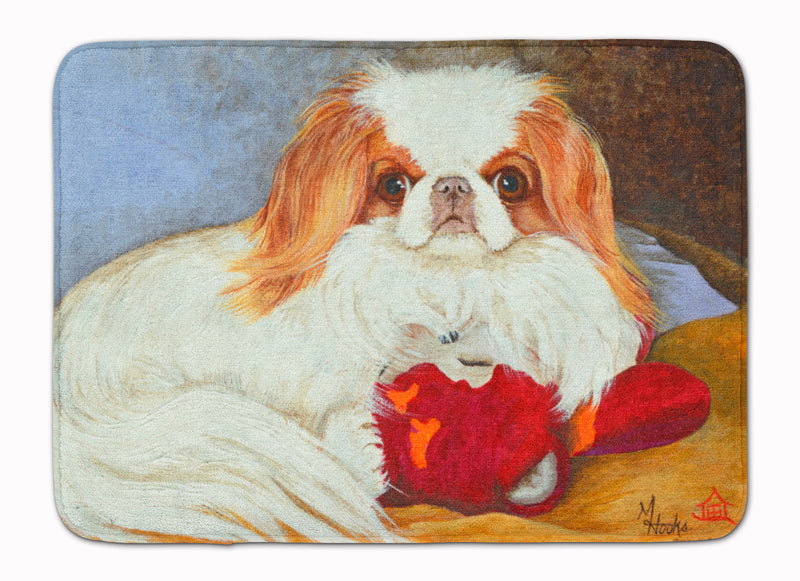 Japanese Chin Pink Gorilla Machine Washable Memory Foam Mat MH1049RUG