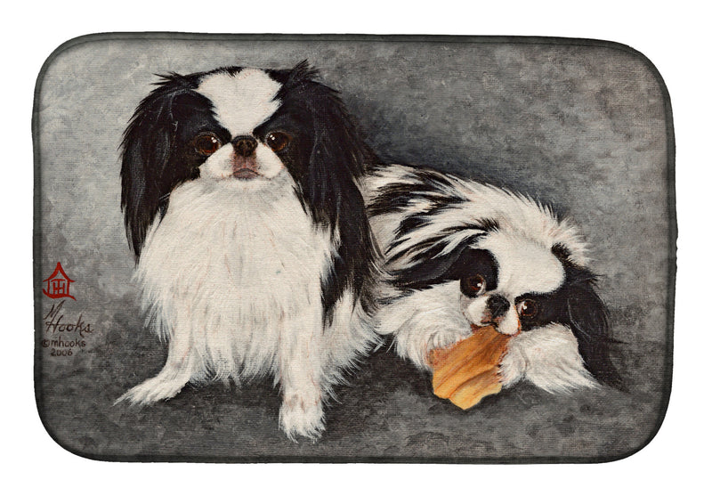 Japanese Chin Impress Dish Drying Mat – Absorbent, Artistic Kitchen Essentials MH1050DDM