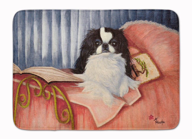 Japanese Chin Reading in Bed Machine Washable Memory Foam Mat MH1058RUG