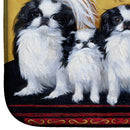 Japanese Chin Tea House Dish Drying Mat Absorbent Dish Drying Mat Pad for Kitchen Counter Dish Drainer Mat for Countertop, 14 x 21", Multicolor