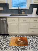 Chihuahua Take me TOO Memory Foam Kitchen Mat Machine Washable Anti-Fatigue Cushion Comfort Bath or Kitchen Rug