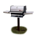 MHP TJK 2 Gas Grill Head With 2 Stainless Steel Shelves