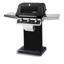 MHP W3G4 Tri-Burn Gas Grill Head With 2 Stainless Steel Shelves