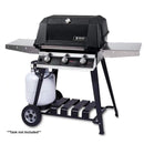 MHP WRG4DD Infrared Gas Grill Head With 2 Stainless Steel Shelves