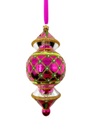 Miami Reflector Glass Ornament