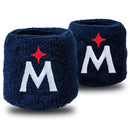 Franklin MLB 2.5" Wristbands – Official Team Logo Sweatbands by Peligro Sports