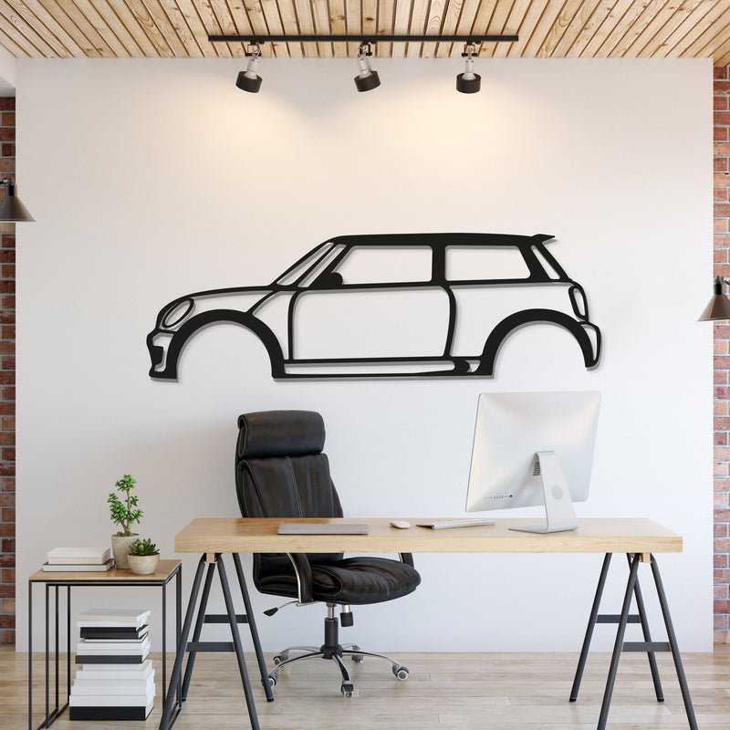 Cooper S Metal Car Wall Art - MT0913