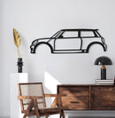 Cooper S Metal Car Wall Art  - MT0913