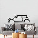 Cooper S Metal Car Wall Art  - MT0913