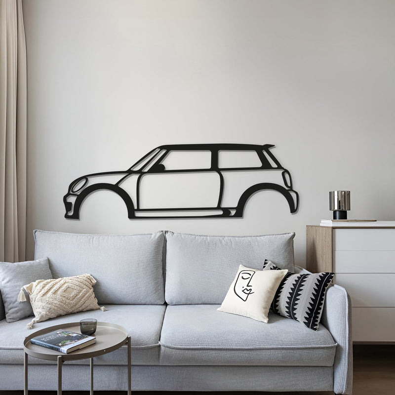 Cooper S Metal Car Wall Art - MT0913