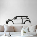 Cooper S Metal Car Wall Art  - MT0913