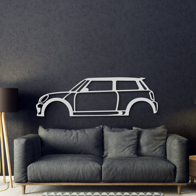 Cooper S Metal Car Wall Art - MT0913