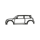 Cooper S Metal Car Wall Art  - MT0913