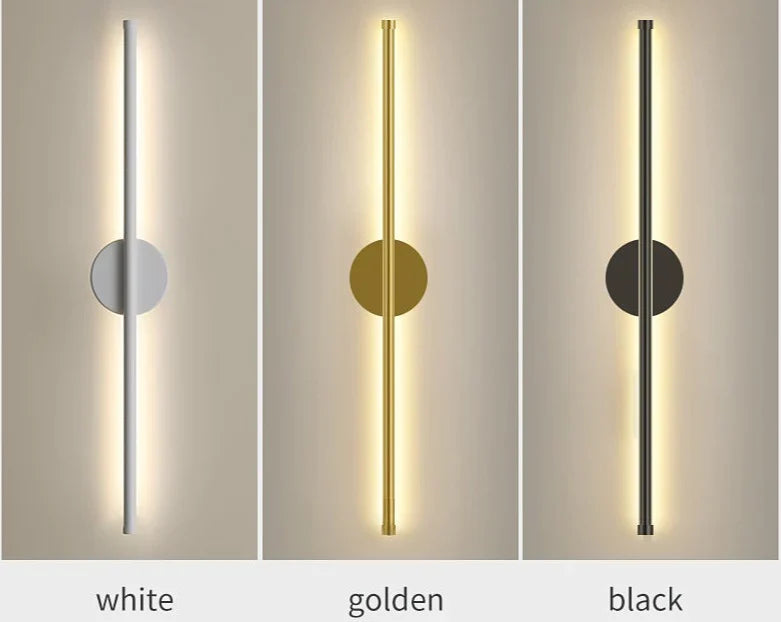 Round LED Wall Sconce Lamp with a Minimalist Design
