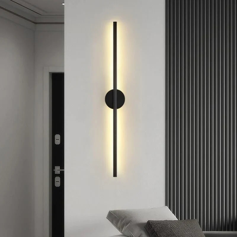 Round LED Wall Sconce Lamp with a Minimalist Design