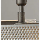 Albettone | Fancy Postmodern LED Iron Black Silver Chandelier L39.4 X H6.3", Changeable