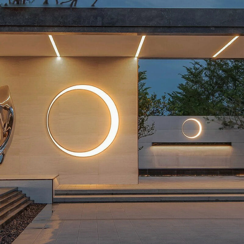 Albino | Outdoor Waterproof Moon Wall Lamp for Garden