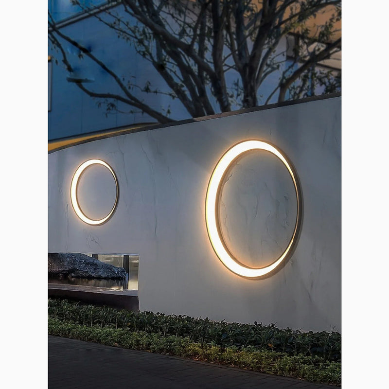 Albino | Outdoor Waterproof Moon Wall Lamp for Garden