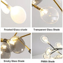 Altavilla Vicentina | Black Nordic Design Flower LED Chandelier